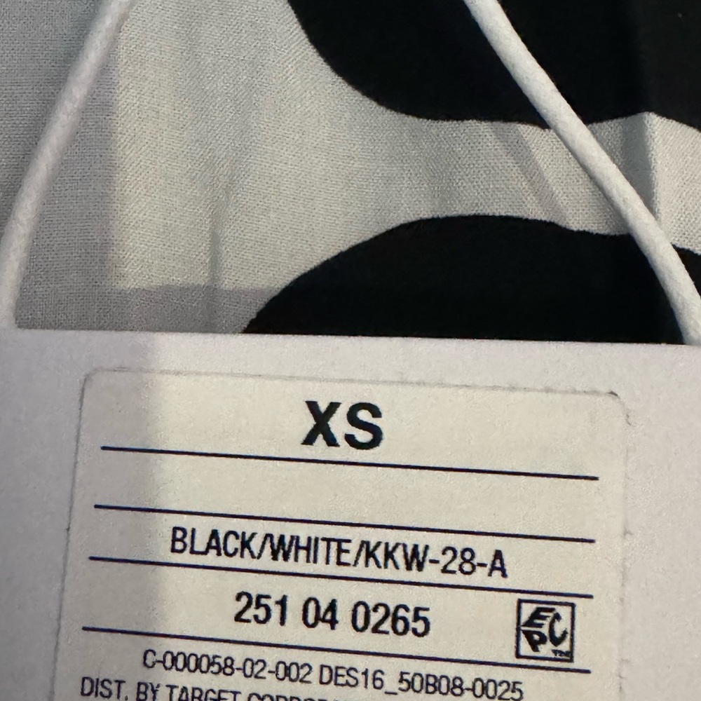 NEW! Marimekko Black & White Striped
Palazzo Pants, Wide Legs Size XS - Picture 10 of 12